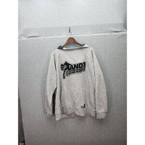 And1 Mens 2XL Gray Hoodie Sweatshirt